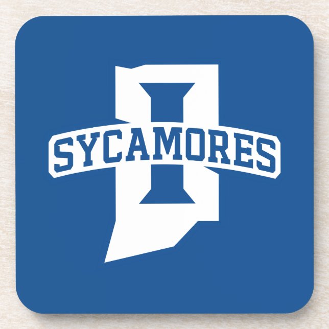 Indiana State University Sycamores Coaster (Front)