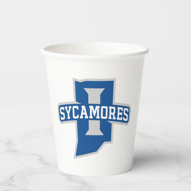 Indiana State University Sycamores Paper Cups (Front)