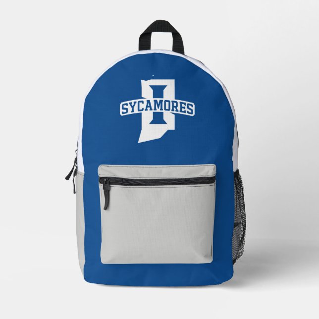 Indiana State University Sycamores Printed Backpack (Front)