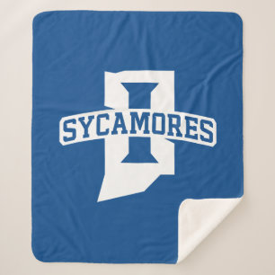 Indiana State University Sycamores Sherpa Blanket