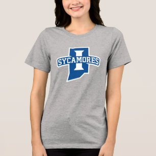 Indiana State University Sycamores Tri-Blend Shirt