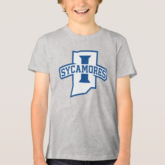 Indiana State University Sycamores Tri-Blend Shirt (Front)