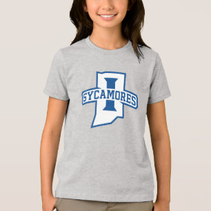 Indiana State University Sycamores Tri-Blend Shirt