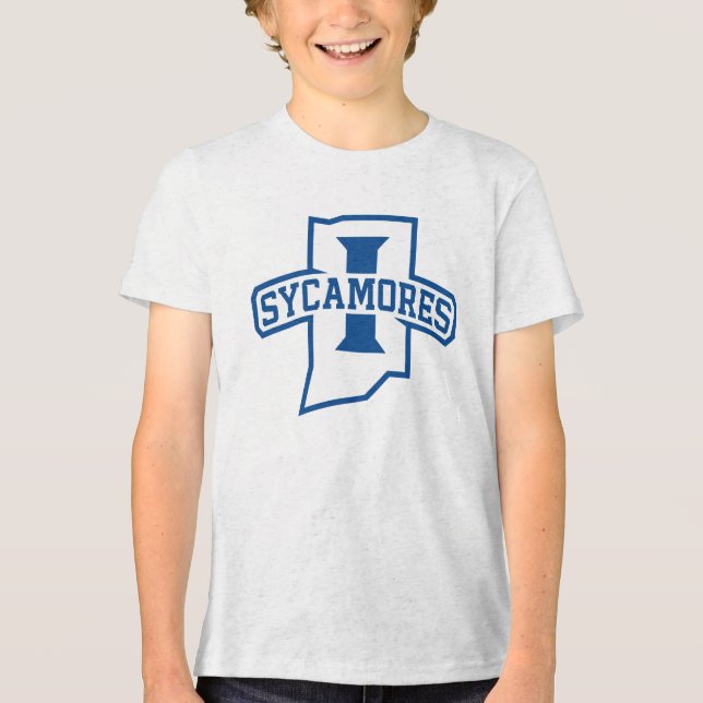 Indiana State University Sycamores Tri-Blend Shirt (Front)