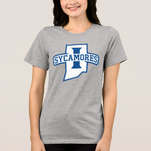 Indiana State University Sycamores Tri-Blend Shirt