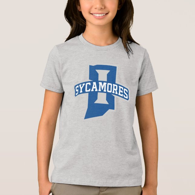 Indiana State University Sycamores Tri-Blend Shirt (Front)