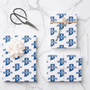 Indiana State University Sycamores Wrapping Paper Sheet