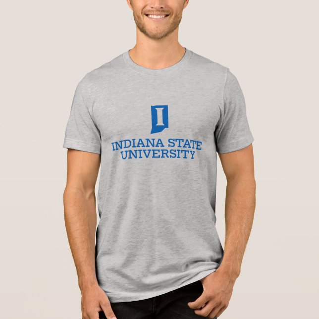 Indiana State University Tri-Blend Shirt (Front)
