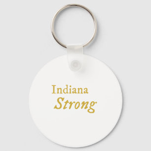 Indiana Strong    Key Ring