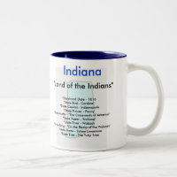 Indiana Symbols & Map