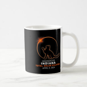 Indiana Total Solar Eclipse 2024 1  Coffee Mug