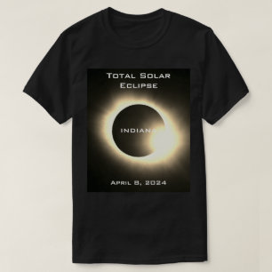 INDIANA Total solar eclipse April 8, 2024 T-Shirt