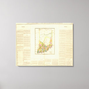 Indiana US Canvas Print