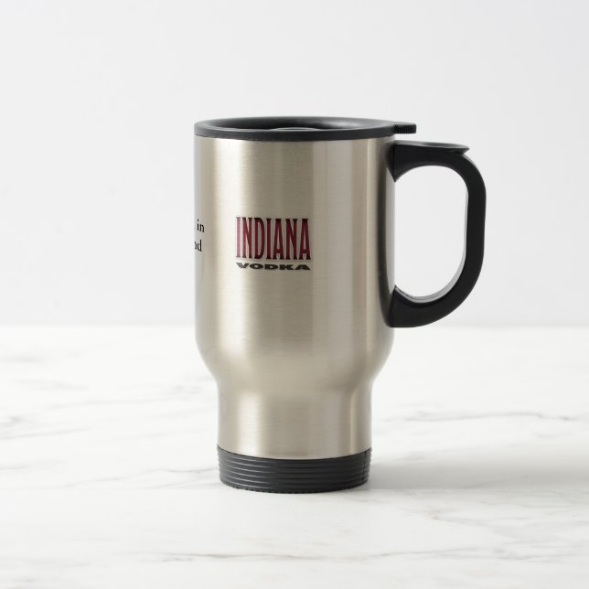 Indiana Vodka Travel Mug (Right)