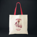 Indiana Wedding Welcome Bag, Bridesmaid or Guest Tote Bag<br><div class="desc">Welcome your guests with a custom Indiana-themed wedding tote bag. Designed for out-of-town friends and family, this bag is a simple way to share important items like the weekend schedule, snacks, and small gifts. Whether your wedding is in Indianapolis, along the lake, or in the countryside, this tote can be...</div>