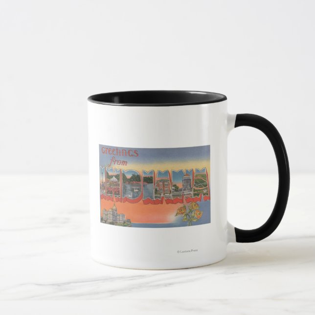 IndianaLarge Letter ScenesIndiana Mug (Right)