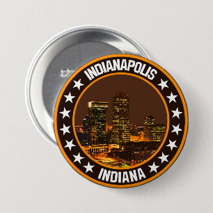 Indianapolis 7.5 cm round badge