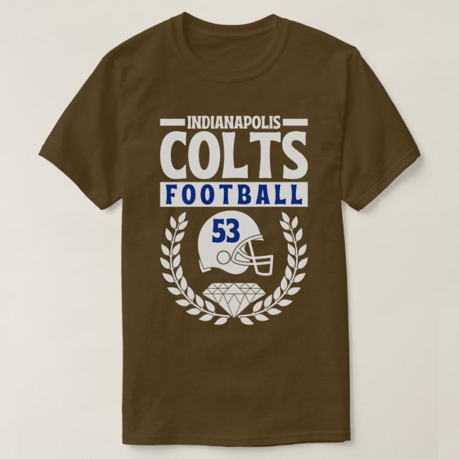Indianapolis Colts 1953 American  1 T-Shirt (Design Front)