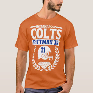 Indianapolis Colts Pittman Jr 11 American 1 T-Shirt