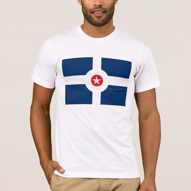 Indianapolis Flag T-shirt (Front)