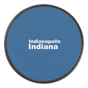 Indianapolis, Indiana Hockey Puck