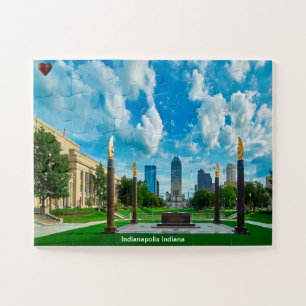 Indianapolis Indiana Jigsaw Puzzle