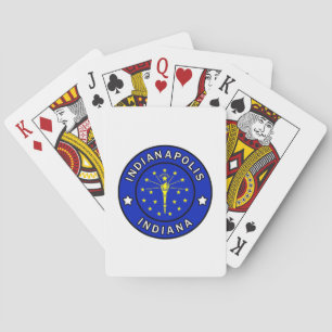 Indianapolis Indiana Playing Cards