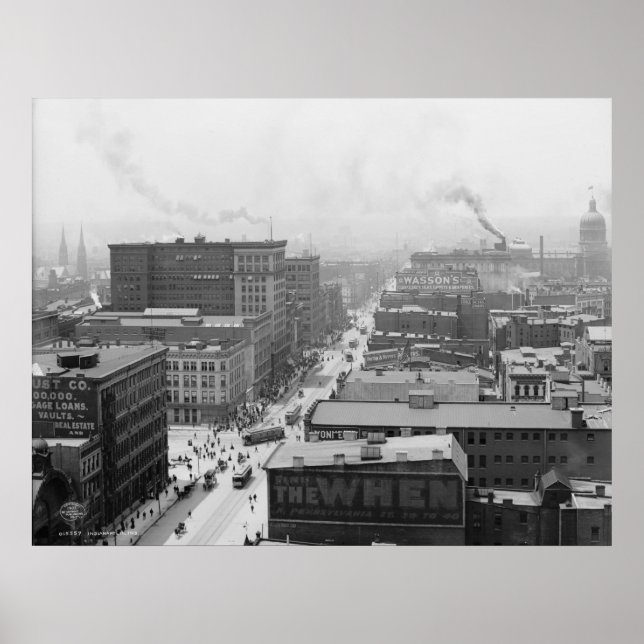 Indianapolis, Indiana Poster (Front)