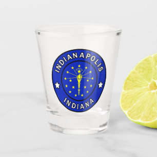 Indianapolis Indiana Shot Glass