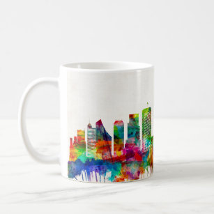 Indianapolis Indiana Skyline Coffee Mug