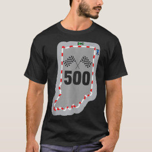 Indianapolis Indiana State 500 Racing Gift Idea  T-Shirt