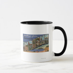 Indianapolis, Indiana (Steel Mills/Sand Dunes) Mug