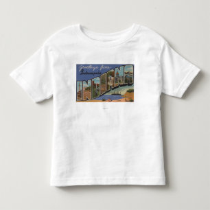 Indianapolis, Indiana (Steel Mills/Sand Dunes) Toddler T-Shirt