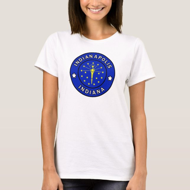 Indianapolis Indiana T-Shirt (Front)