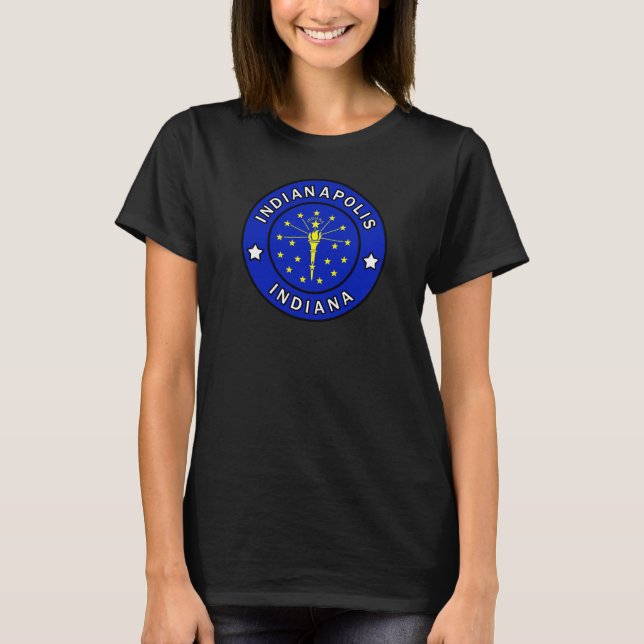 Indianapolis Indiana T-Shirt (Front)