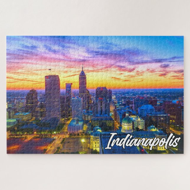 Indianapolis, Indiana, United States Jigsaw Puzzle (Horizontal)