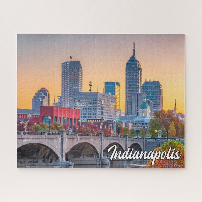 Indianapolis, Indiana, United States Jigsaw Puzzle (Horizontal)
