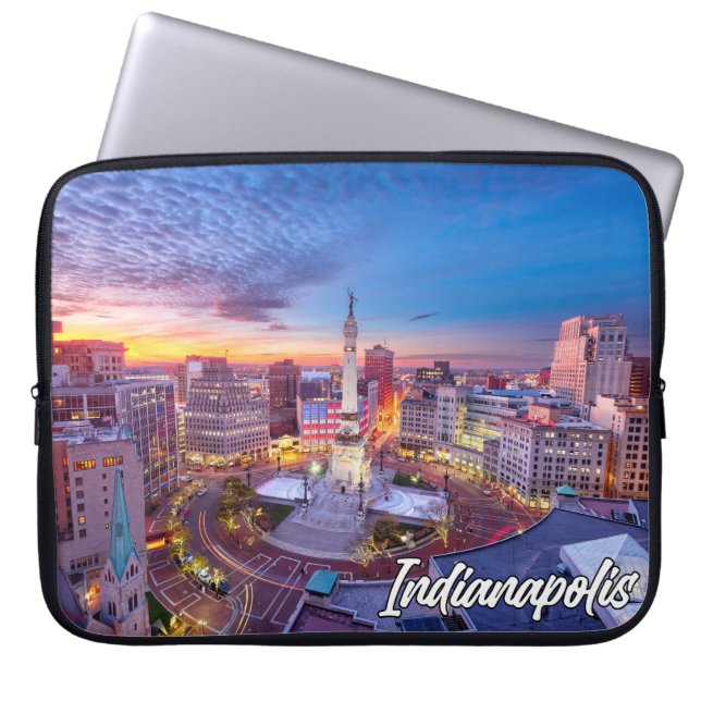 Indianapolis, Indiana, United States Laptop Sleeve (Front)