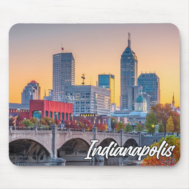 Indianapolis, Indiana, United States Mouse Pad (Front)
