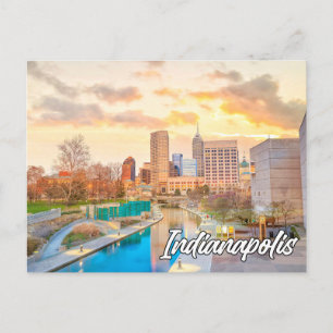 Indianapolis, Indiana, United States Postcard