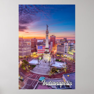 Indianapolis, Indiana, United States Poster