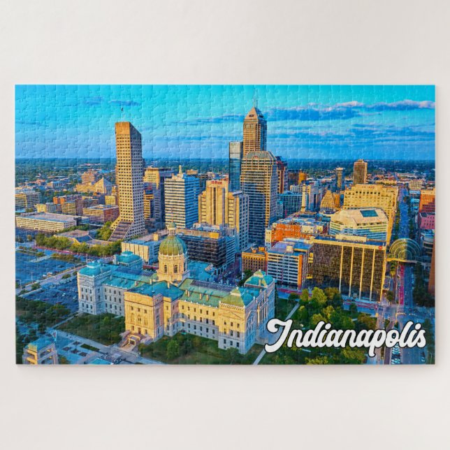Indianapolis, Indiana, USA Jigsaw Puzzle (Horizontal)