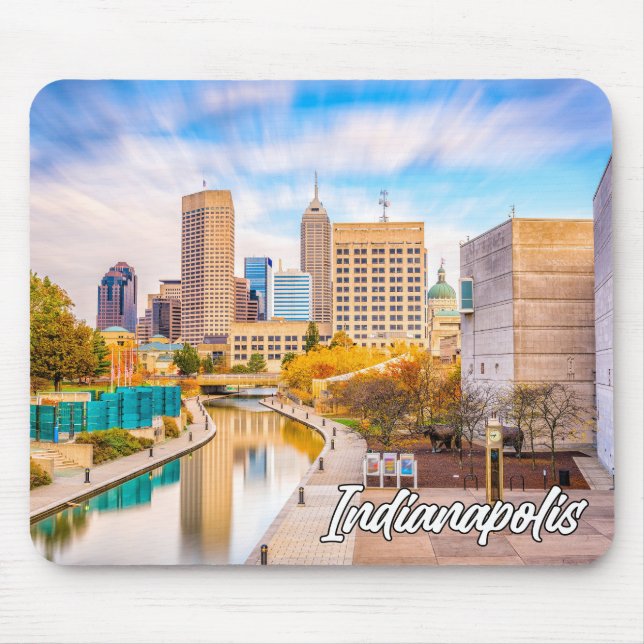 Indianapolis, Indiana, USA Mouse Pad (Front)