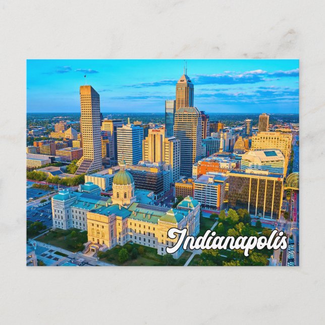 Indianapolis, Indiana, USA Postcard (Front)