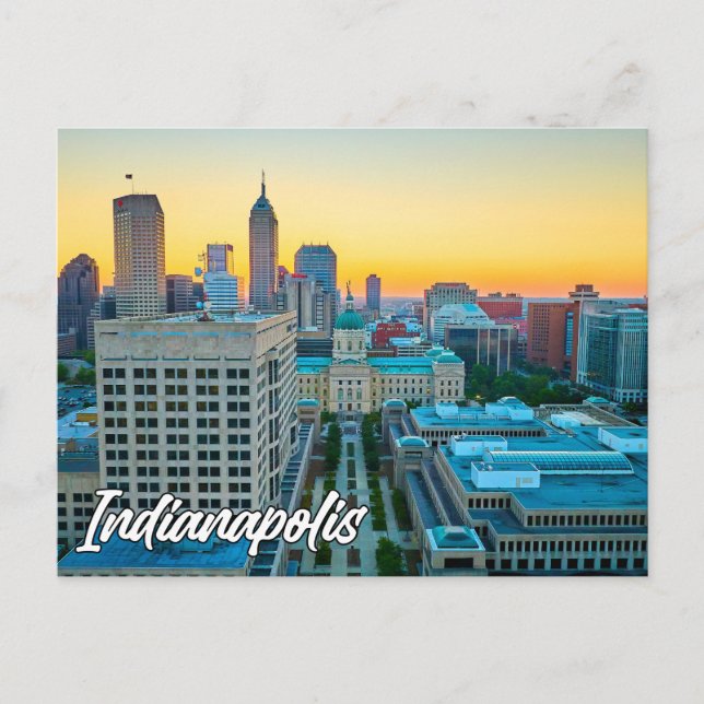 Indianapolis, Indiana, USA Postcard (Front)