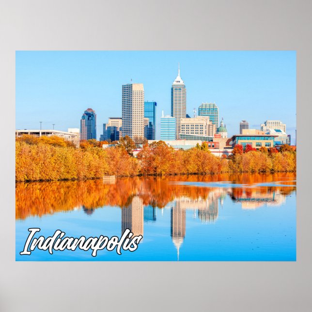 Indianapolis, Indiana, USA Poster (Front)