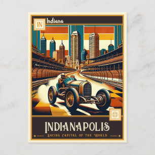 Indianapolis, Indiana Vintage Postcard