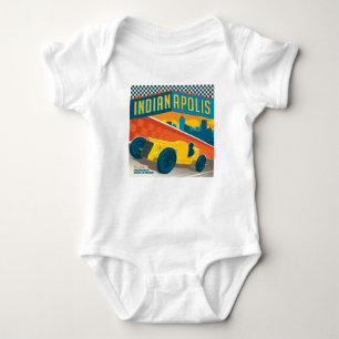 Indianapolis, Indiana   Vintage Racer Baby Bodysuit