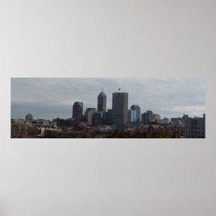 Indianapolis Panorama Poster