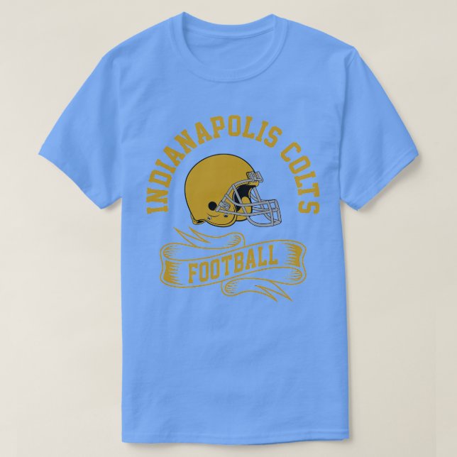 Indianapolis Retro Helmet T-Shirt (Design Front)
